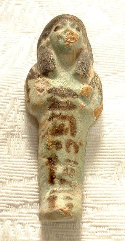 Ancient Egyptian Ushabti, circa 1550 712 BC  