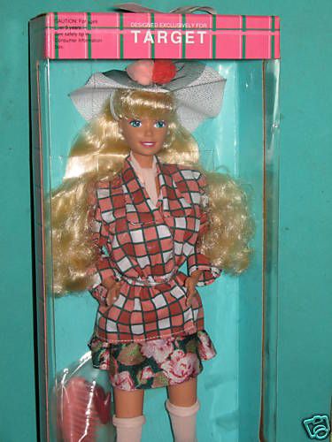 PRETTY IN PLAID BARBIE TARGET EXCLUSIVE  MIB 1992  