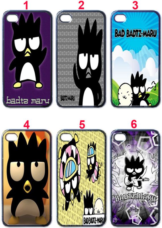 Sanrio Badtz Maru Apple iPhone 4 Case (Black) #1  