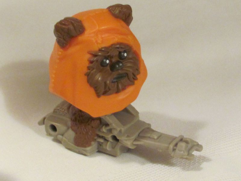 2008 MCD LFL Star Wars Clone Wicket Orange Bobble head  