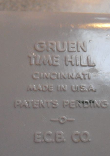 Vintage Gruen Switerland 17 Jewel Mens Watch Veri Thin Original Box 