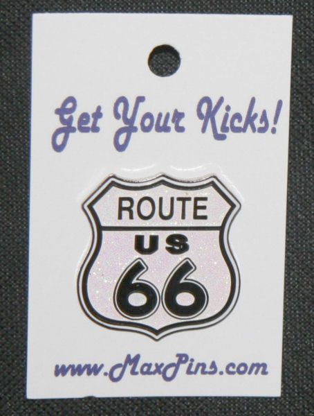 Route 66 Series   Route 66 Sign Lapel Pin  