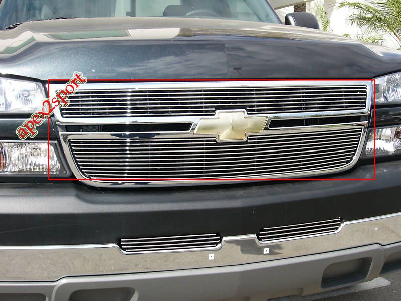 06 07 Chevy Silverado 1500/2500 Billet Grille Grill  