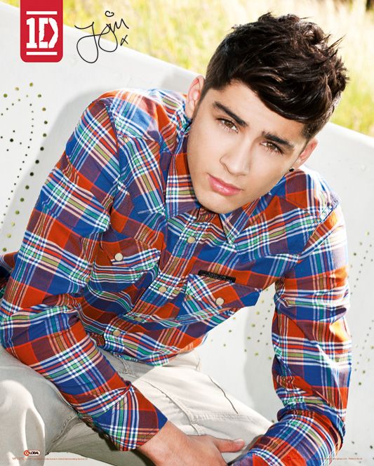   mini satin poster ONE DIRECTION ZAYN MALIK MUSIC BRITISH IRISH  