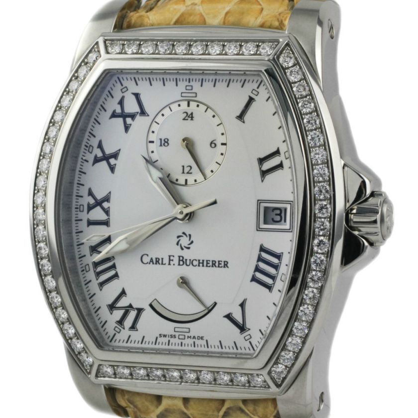 Carl F. Bucherer Patravi 00.10612.08.21.11 Diamond Swiss Automatic Men 