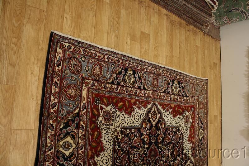   ANTIQUE 10X13 KASHMAR PERSIAN ORIENTAL AREA RUG WOOL CARPET  