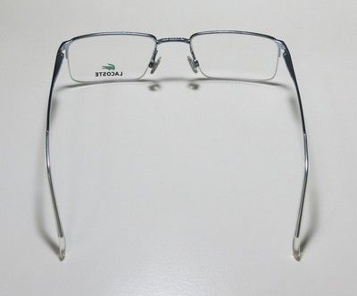 NEW LACOSTE 12031 51 20 140 LIGHT BLUE METAL TEMPLES EYEGLASSES 