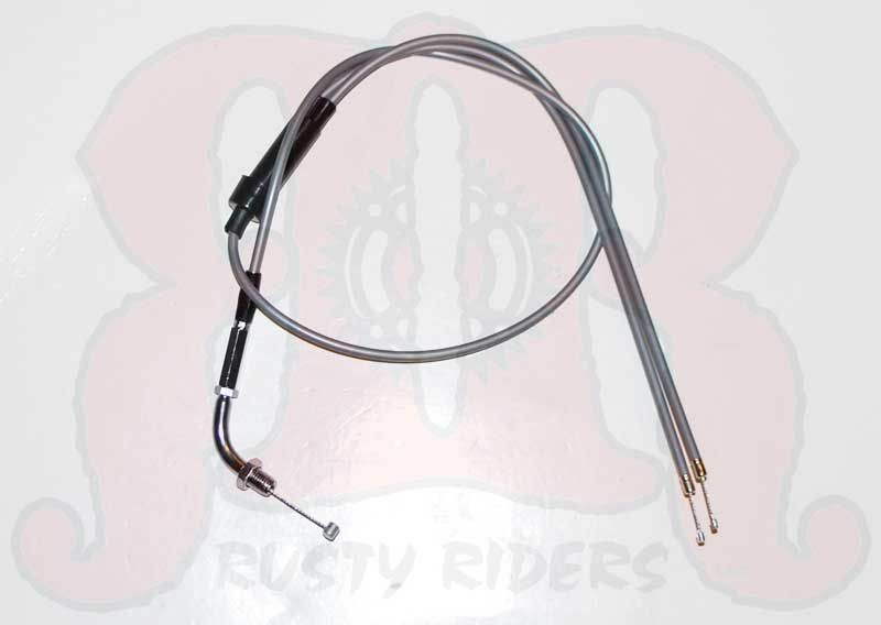 Honda CB175 CB200 CB160 CL175 Throttle Cable Gray New  