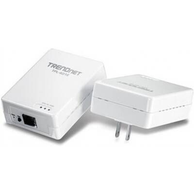 TRENDnet TPL 401E2K 500Mbps Powerline AV Adapter Kit  