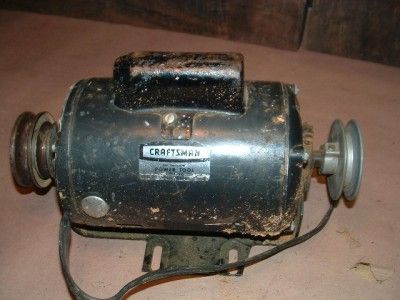 ugly Craftsman 1hp electric motor  