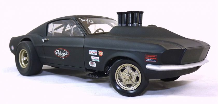 GMP Black Sheep Pork Chop 1969 Ford Mustang Gasser Hot Rod 427 