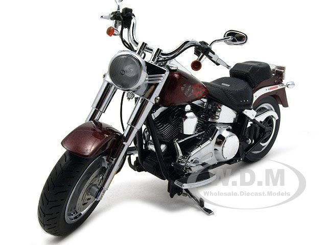 2010 HARLEY DAVIDSON FLSTF FAT BOY 1/12  