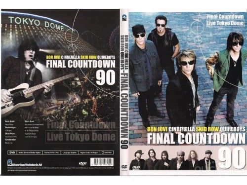 BON JOVI FINAL COUNTDOWN   Tokyo Dome Live   DVD New  