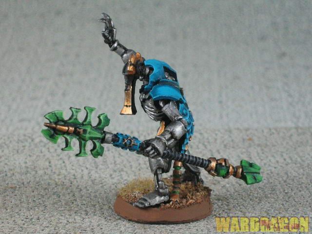 25mm Warhammer 40K WDS painted Necrons Cryptek y21  