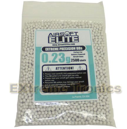 2500 .23g 0.23g Airsoft Elite Precision Seamless BBs BB  