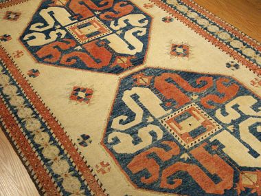 Beautiful Handmade Natural Dye Turkish Kula Wool Area Rug 