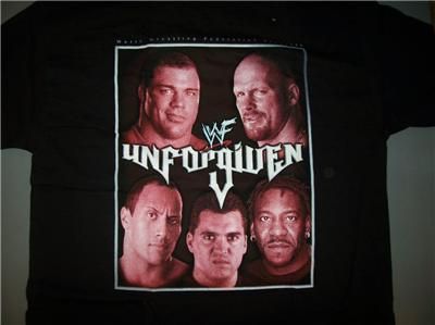 2001 UNFORGIVEN PPV VINTAGE T SHIRT SIZE X LARGE NWT  