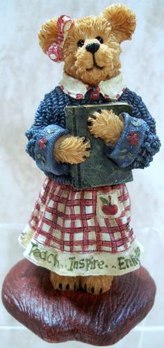 BOYDS BEARS H B Bowsley RESIN Birthday GIFT 1E 4015161  