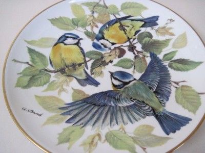 1985 Tirschenreuth Blaumeise World Wildlife Plate  