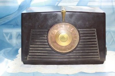 1949 RCA Victor 8 X 541 Bakelite TUBE RADIO WORKS  