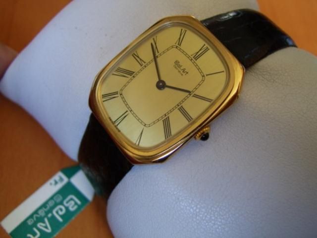 VINTAGE NOS 70S BEL ART GENEVE MANUAL GP MENS WATCH  