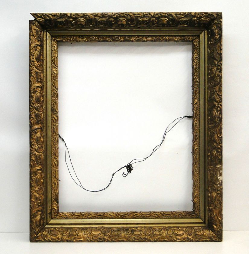 Antique 19th Century Gold Gilt Wood Frame  