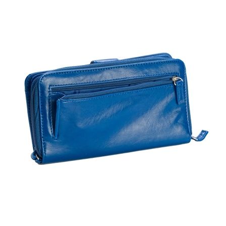 Women Mundi Blue Incredible Wallet Organizer Wristlet  