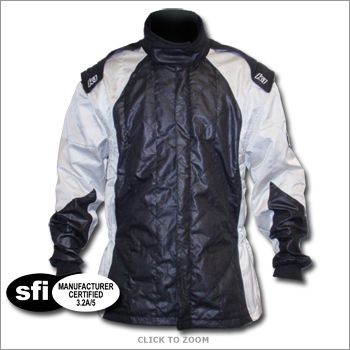 Grid 1 SFI 3.2A/5 Kart Black K1 Auto Racing Jacket Cart  