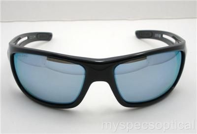 Revo RE 4054 01 Guide Polished Black Blue Water Polarized New 100% 