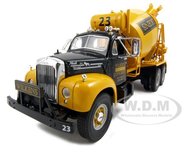 MACK B MODEL WILKENS CONCRETE MIXER 1/34 FIRST GEAR  