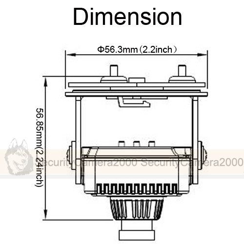 690TVL Ultra WDR Pixim HD CCTV Mini Camera 3.7mm Pinhole Lens