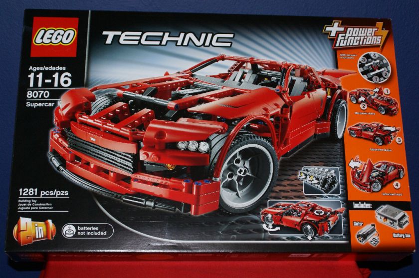   SUPER CAR   1281 PCS   LEGO 8070   NEW   LIMITED 673419145213  