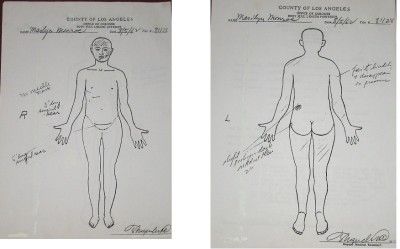 000091   Marilyn Monroes Sad, but Informative Autopsy Report from 