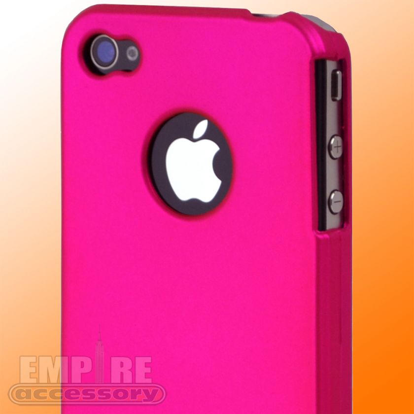 HOT PINK ULTRA LITE SLIM HARD CASE COVER for iPhone 4 4S Att Verizon 