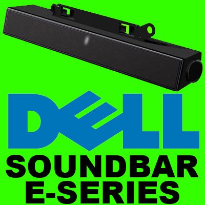 Dell LCD Monitor Soundbar Speaker Sound Bar AX510PA HD  