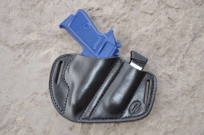 Walther PPK /S + Extra Mag Holster Black  