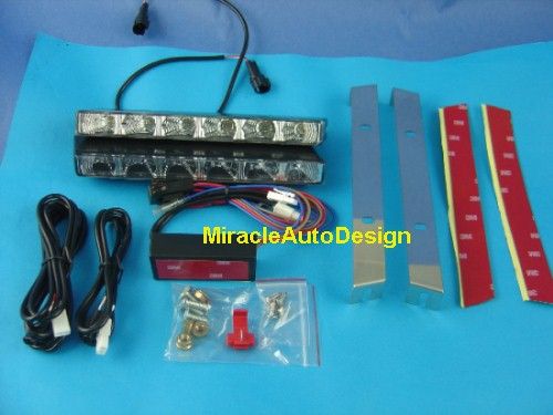 DAYTIME RUNNING LED LIGHT KIT FOR ALL MERCEDES BENZ W463 W221 W212 