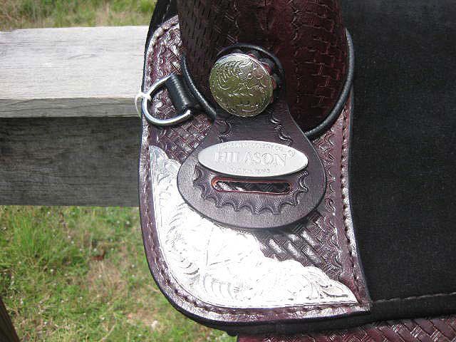 TWC290 Used Treeless Western Barrel Trail Saddle 12  