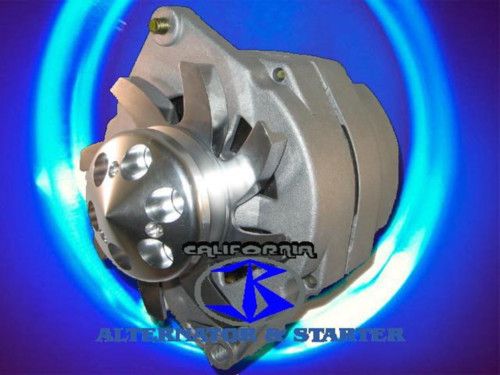 NEW ALTERNATOR CHEVY,GM BBC,SBC,HOTROD,THREE,3 WIRE,HIGH OUTPUT 200AMP 