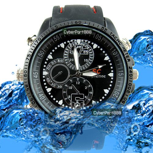 orologio spia spy hd videoregistra memoria 4gb watch  