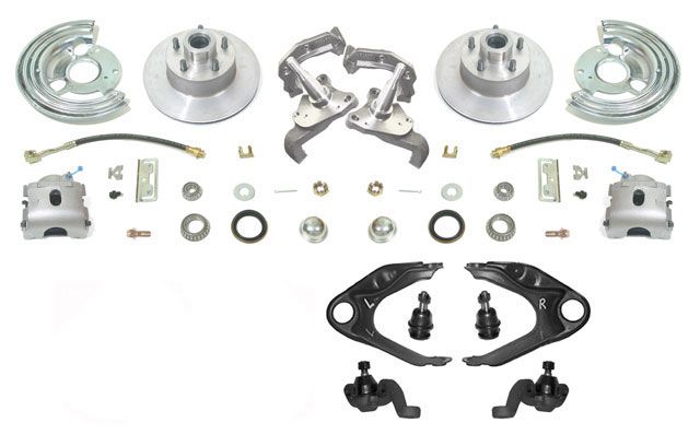 Mopar A Body Front Disc Brake Wheel Kit Brakes  