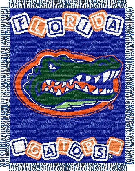 COLLEGE BABY THROW/BLANKET 100% ACRYLIC *MORE SCHOOLS*  