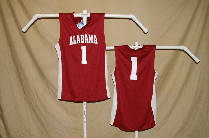 ALABAMA CRIMSON TIDE Basketball Jersey #1 size XL NWT ka  