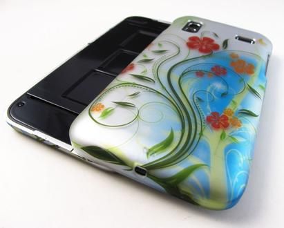 ELEGANT FLOWER VINES HARD CASE COVER SAMSUNG CAPTIVATE GLIDE PHONE 