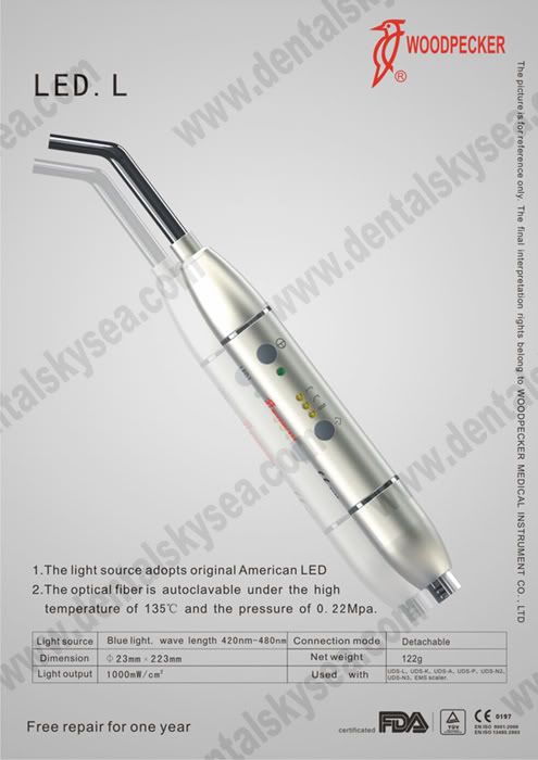 Woodpecker Dental Curing Light Lamp For EMS Scaler LC  