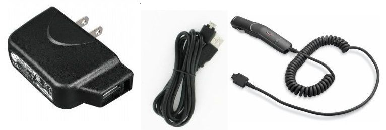 OEM Vehicle Car+Travel Charger+USB Cable for Alltel LG AX8600  