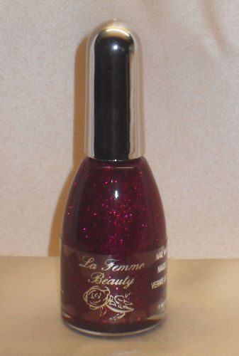 La Femme Glitter Nail Varnish Polish 83 Cosmic Glitter  