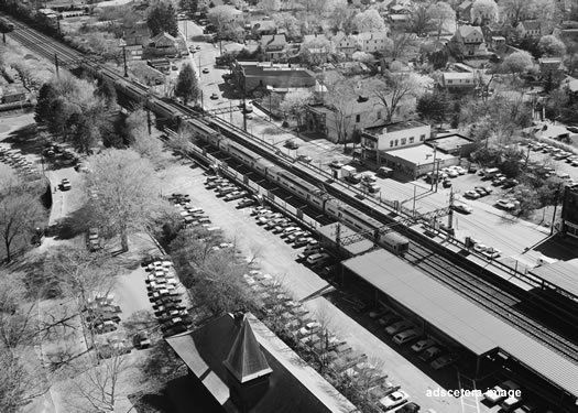 Amtrak Railroad Route Mamaroneck NY Train Station photo  