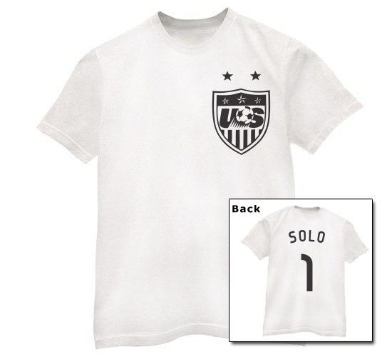 Hope Solo Jersey T Shirt USA National team women soccer  