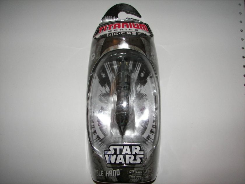 STAR WARS TITANIUM INVISIBLE HAND 2006 653569204909  